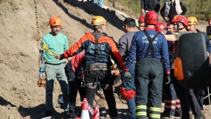 İşçi 30 metrelik kuyuya düştü, ekipler seferber oldu