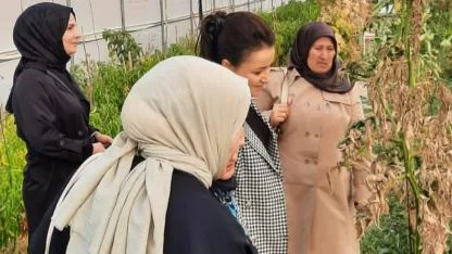 AK Kadın Bayburt’tan girişimci kadın çiftçilere destek ziyareti