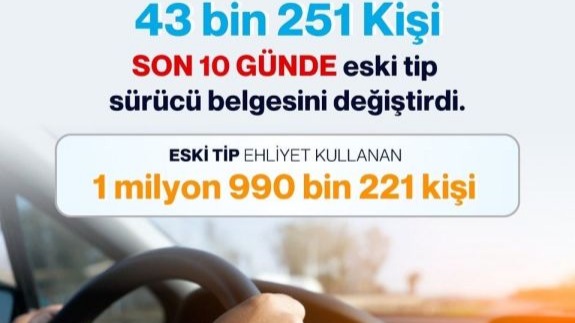 Bakan Yerlikaya: &quot;(Eski tip sürücü belgesi) Son 21 gün, süre uzatılmayacak&quot;