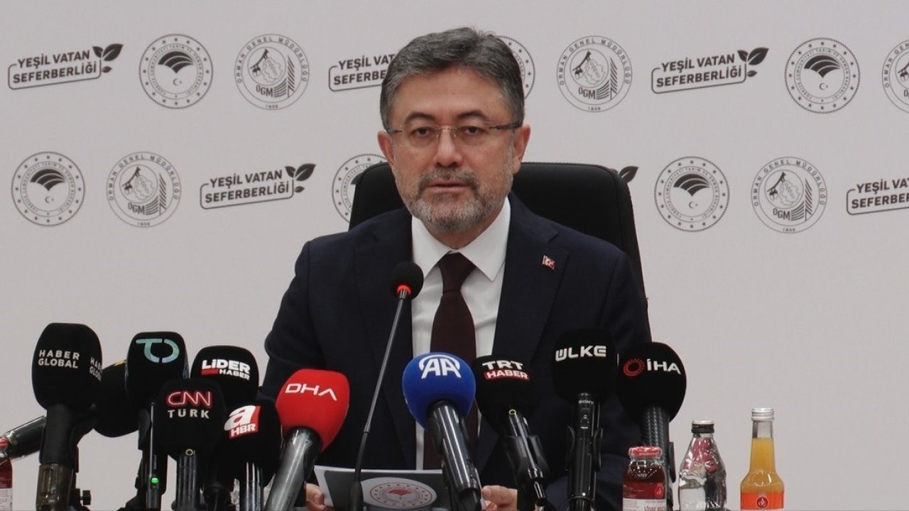 Bakan Yumaklı: &quot;1 yılda 550 milyon fidan ve tohumu toprakla buluşturmayı hedefliyoruz&quot;