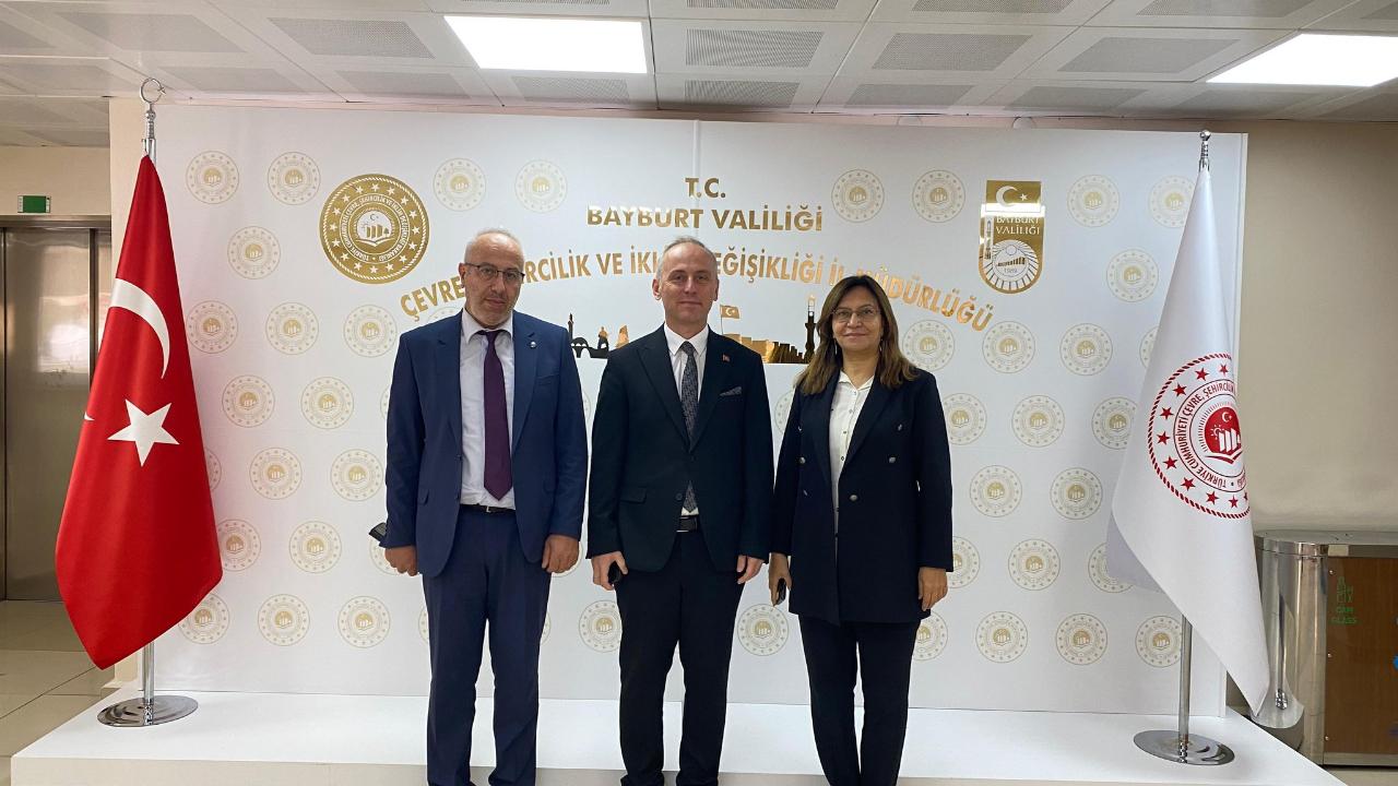 Bayburt Üniversitesi'nden Çevre, Şehircilik ve İklim Değişikliği İl Müdürlüğü'ne Ziyaret