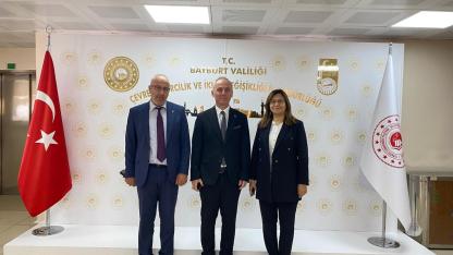 Bayburt Üniversitesi'nden Çevre, Şehircilik ve İklim Değişikliği İl Müdürlüğü'ne Ziyaret