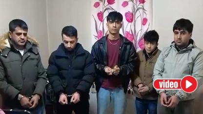 Bayburt’ta 5 kaçak göçmen yakalandı!