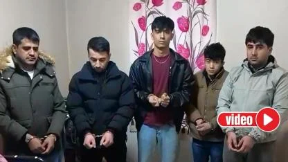 Bayburt’ta 5 kaçak göçmen yakalandı!