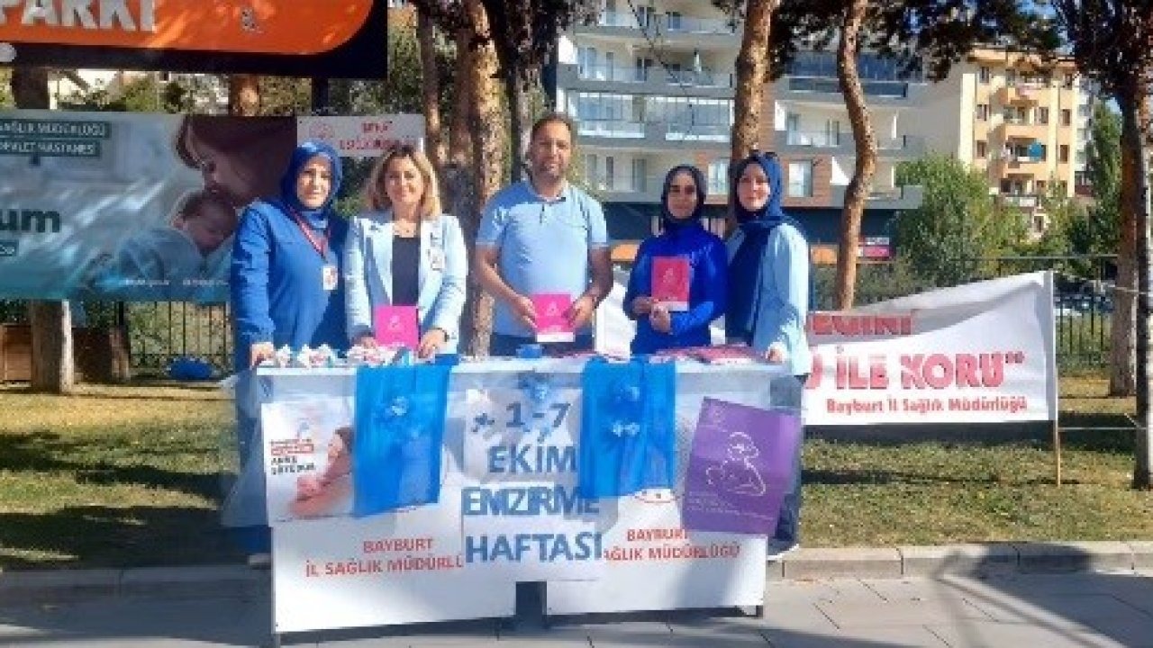 Emzirme ve Normal Doğum Haftası kapsamında farkındalık etkinliği düzenlendi
