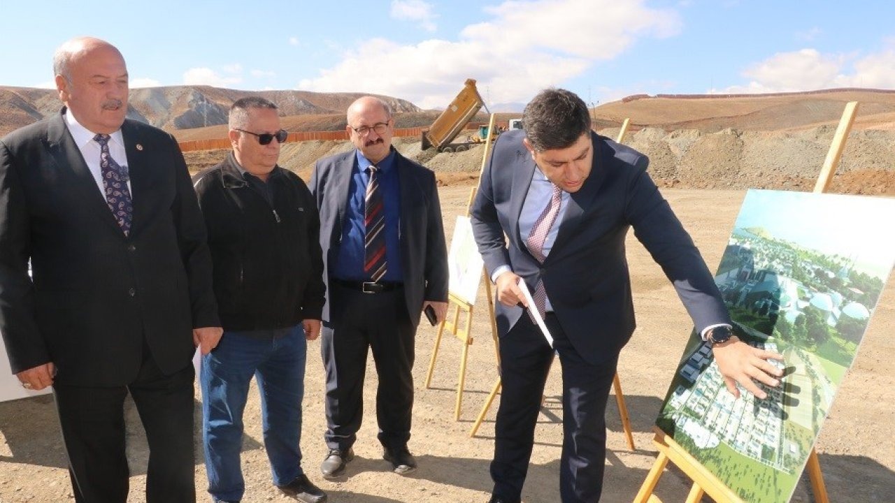 Erzincan ekonomisine katma değer sağlayacak Besi OSB’de çalışmalar devam ediyor