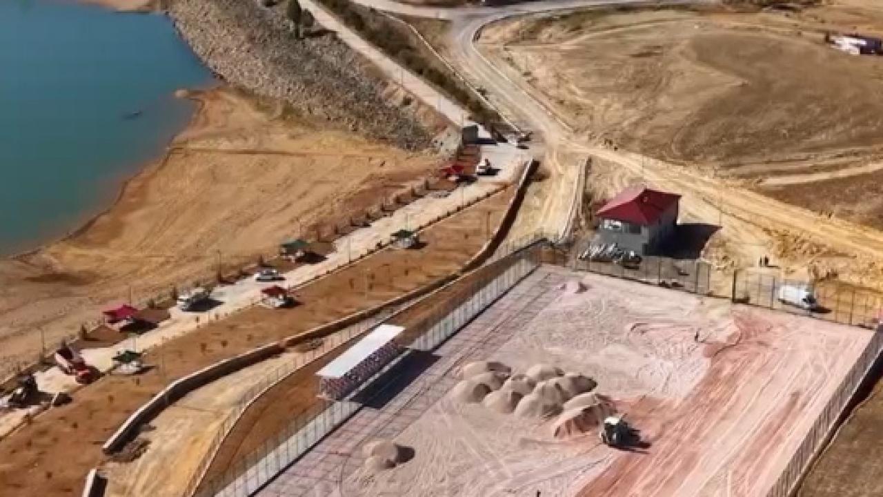 Gökçede’nin her tarafı şantiyeye döndü