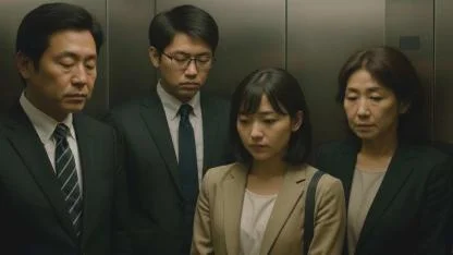 Japonların asansörde sessiz olmasının ardında yatan gizli kural