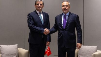 Bakan Fidan, Karadağlı mevkidaşı ile bir araya geldi