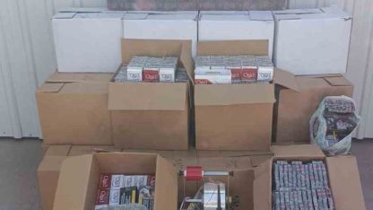 Aydın’da kaçak sigara operasyonu: 260 bin dolu makaron ele geçirildi