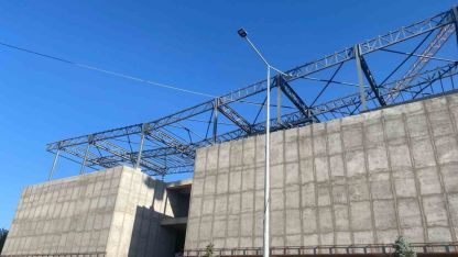 Patnos’ta Alışveriş merkezi inşaatında sona gelindi