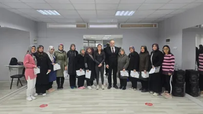 Bayırköy’de fitness kursu sertifikayla sona erdi