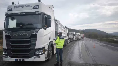 Alaplı’da jandarmadan branda denetimi