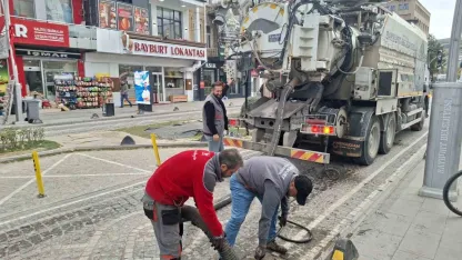 Bayburt’ta şehir estetiği ve altyapı için mesai