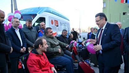 Trabzon’da Engelsiz Taksi’nin ikincisi hizmete başladı