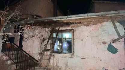 Bozkır’da baca temizliği yangına yol açtı