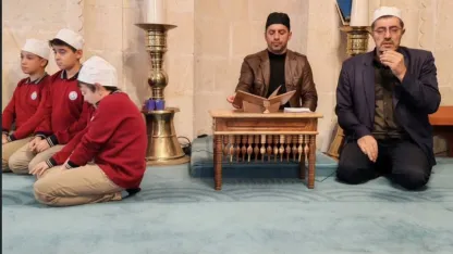 Vefat eden öğretmenler için Ulu Camii’de mevlit okundu