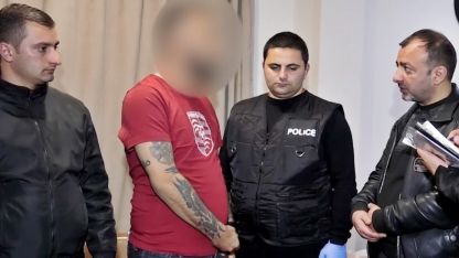 Batum’da "Barış Boyun" suç örgütünün 2 üyesine gözaltı