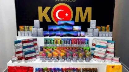 Isparta’da kaçakçılık operasyonunda çok sayıda kaçak tütün ürünü ele geçirildi