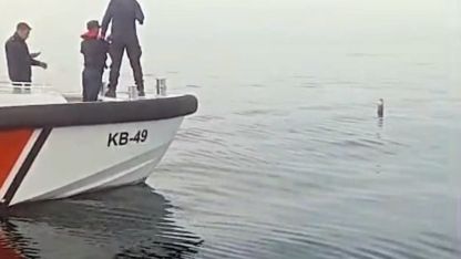 Artvin’in Hopa ilçesi açıklarında denizde roket motoru bulunduğu iddiası