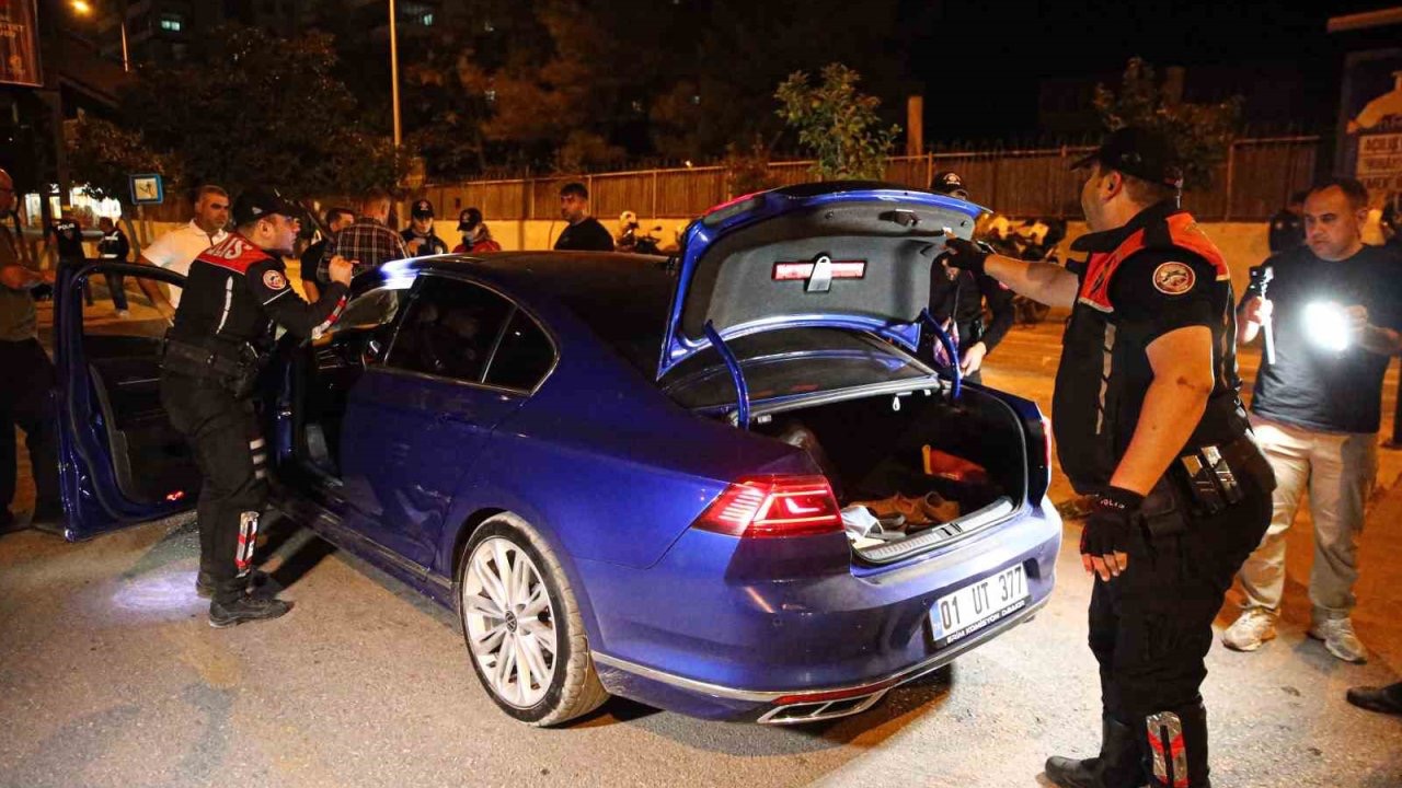 Adana’da Huzur ve Güven uygulaması: 1 milyon 368 bin TL ceza kesildi