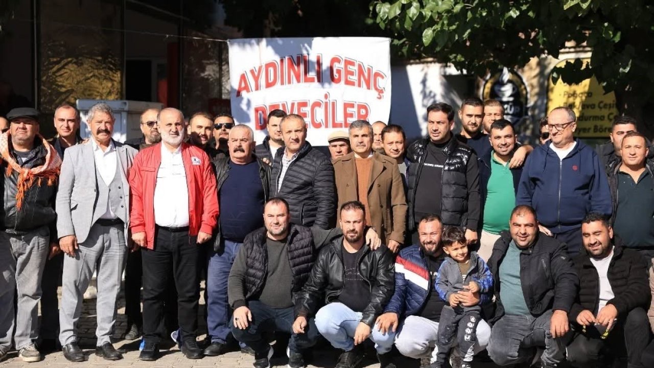 Aydınlı deveciler havut hayrında bir araya geldi