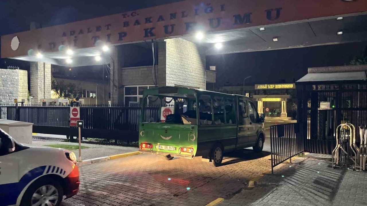 Baba Servet Böcek’in cenazesi Adli Tıp Kurumu’na getirildi