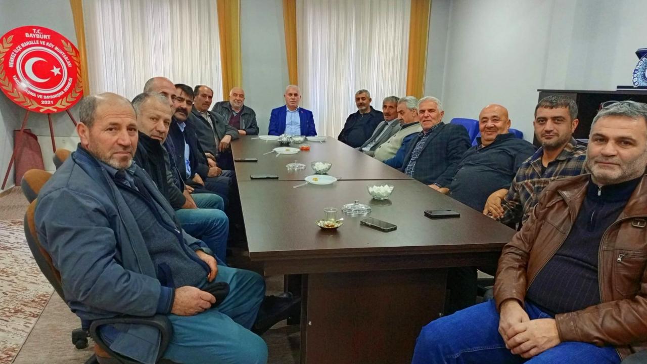 Başkan Memiş, Muhtarlarla Bir Araya Geldi