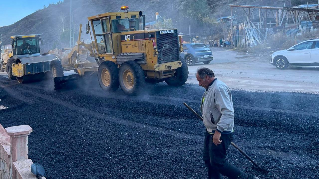 Bayburt Belediyesi kış öncesi tempoyu yükseltti
