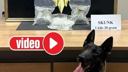 Bayburt’ta çok miktarda uyuşturucu yakalandı!