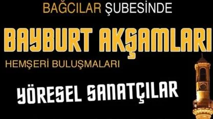 Cumartesi günü “Hemşeri buluşması” var