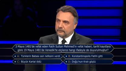 Fatih Sultan Mehmed'in vefat haberi, tarihi kayıtlara göre 19 Mayıs 1481'de Venedik'teki elçilerce hangi ifadeyle duyurulmuştur?