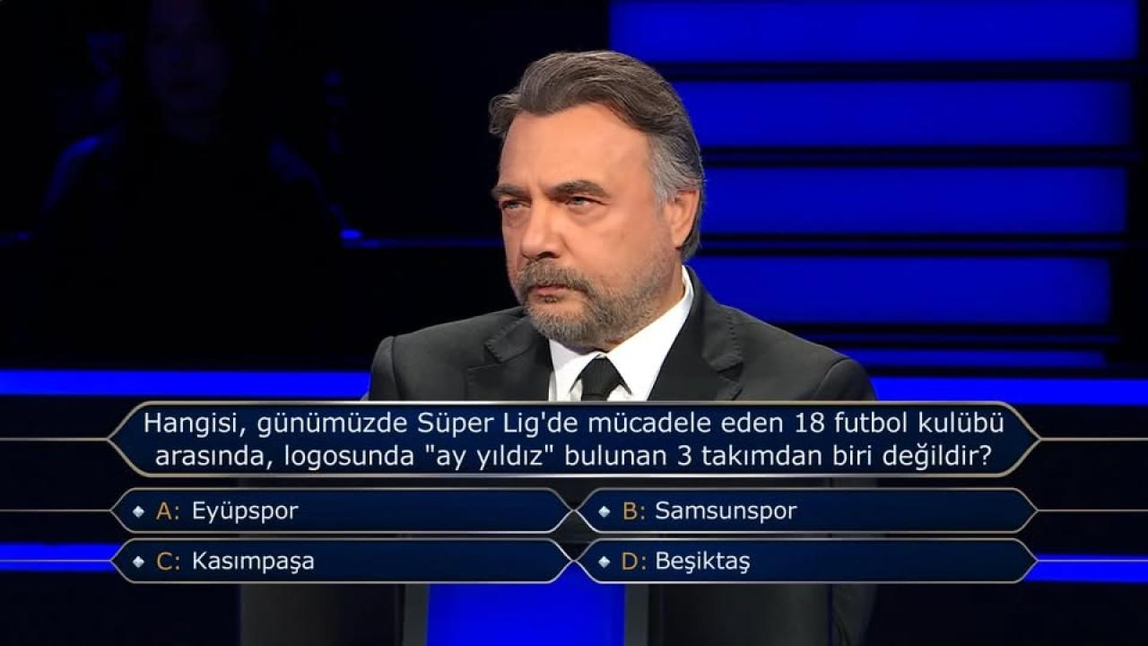 Hangisi, günümüzde Süper Lig&#039;de mücadele eden 18 futbol kulübü arasında, logosunda &#039;ay yıldız&#039; bulunan 3 takımdan biri değildir?