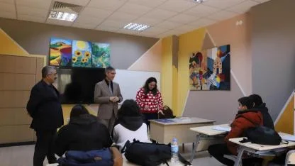İl Milli Eğitim Müdürü Kahraman'dan okul ziyaretleri