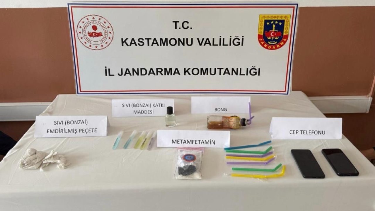 Kastamonu’da uyuşturucu operasyonunda 6 şüpheli gözaltına alındı