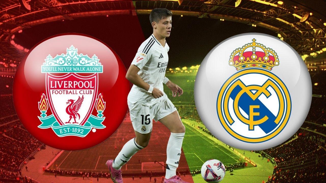 Liverpool Real Madrid maçı ne zaman, hangi kanalda, şifresiz mi? Arda Güler İlk 11&#039;de mi?