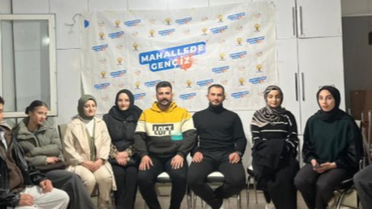 &quot;Mahallede Genç&#039;İZ&quot; buluşmalarıyla gençlerin sesine kulak veriliyor