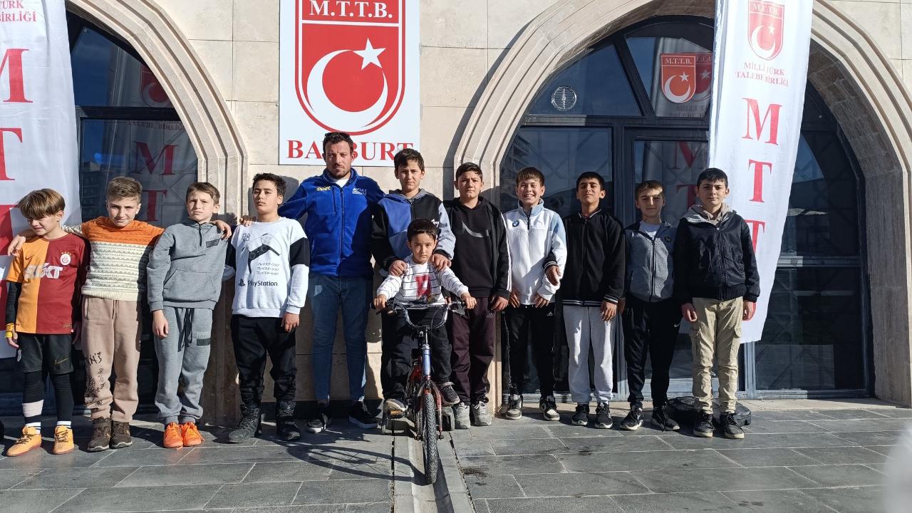 MTTB Bayburt&#039;tan gençlerle eğlenceli buluşma