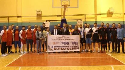 Öğretmenler Günü heyecanı voleybol turnuvasıyla başladı