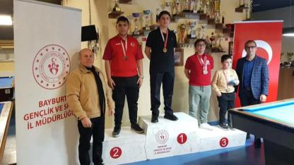 Bayburt’un Genç Bilardo Yetenekleri Türkiye Şampiyonası’na Hazır