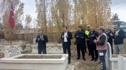 Şehitler dualarla anıldı, köylerin talepleri dinlendi