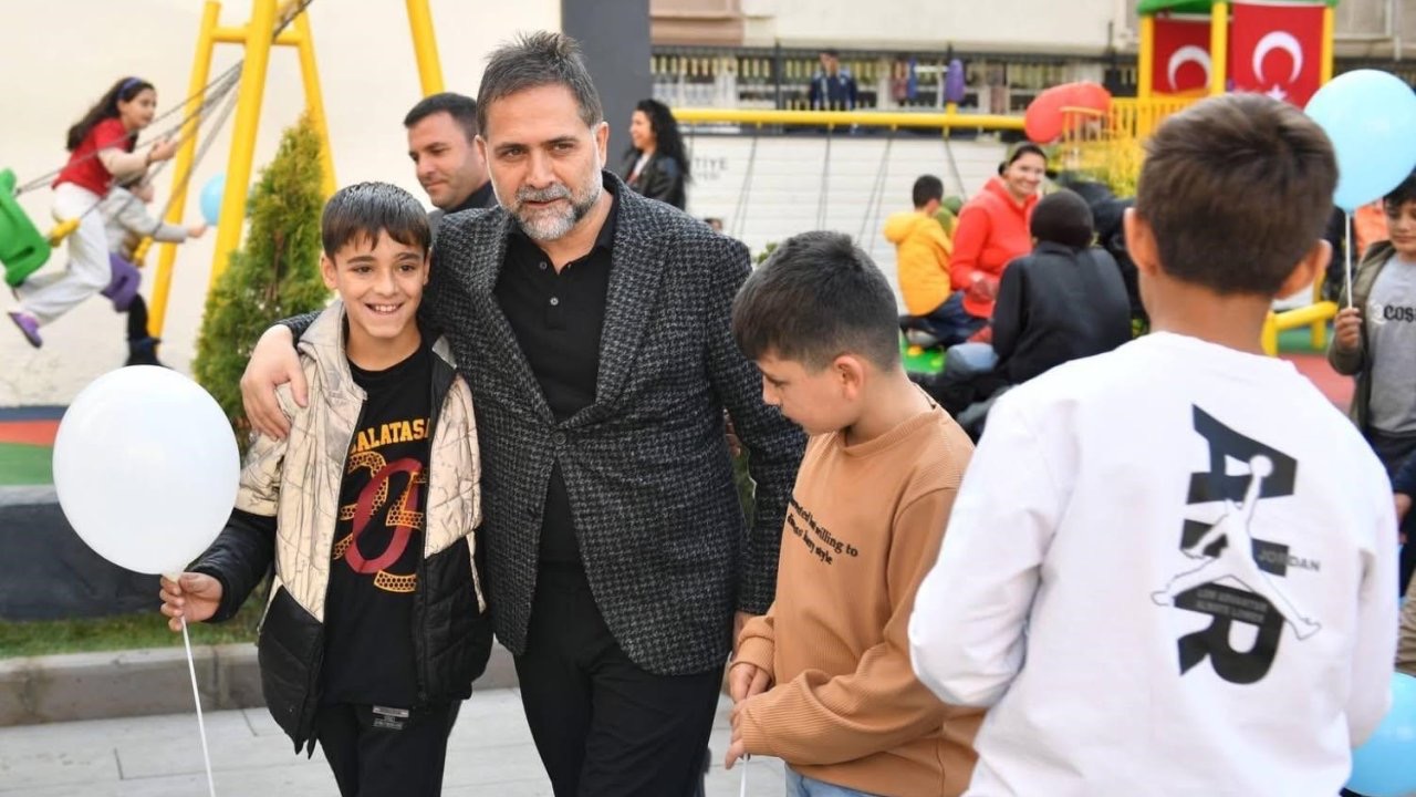 Şelale Evler Parkı hizmete girdi