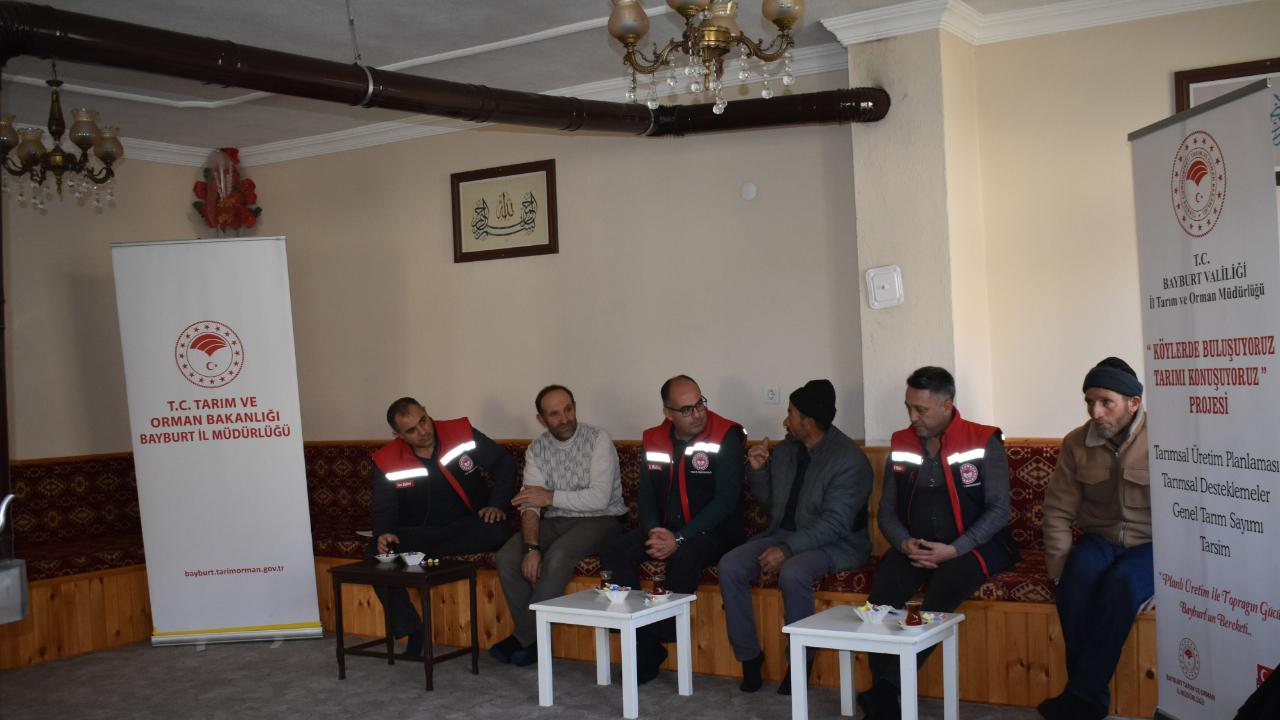 Tarım İl Müdürlüğü, Demirkaş ve Sığırcı üreticileriyle buluştu