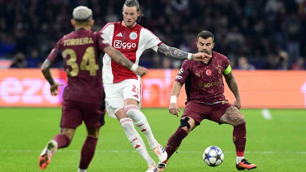 UEFA Şampiyonlar Lig: Ajax: 0 - Galatasaray: 0 (İlk yarı)