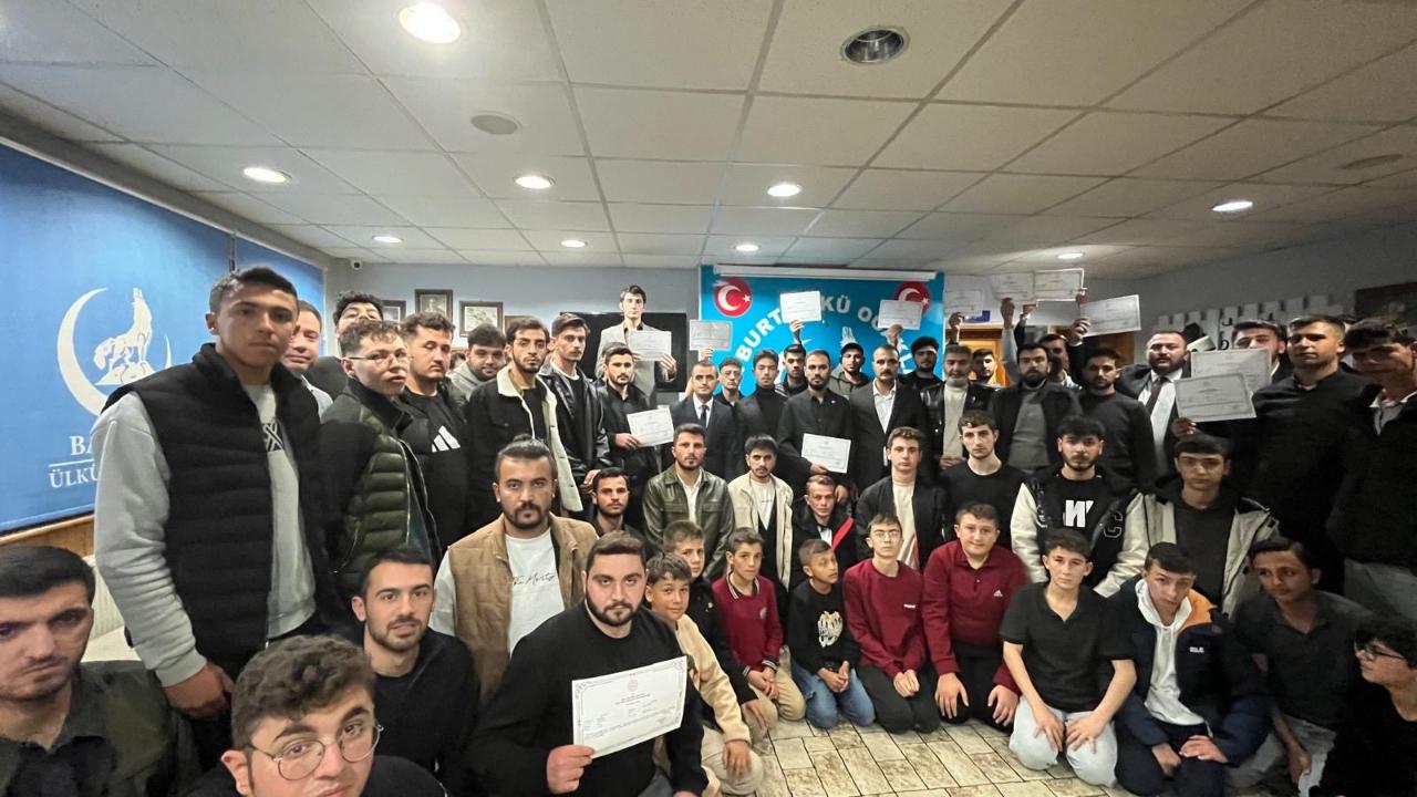 Ülkü Ocakları&#039;nda yangınla mücadele eğitimi…