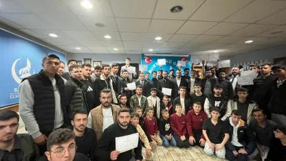 Ülkü Ocakları'nda yangınla mücadele eğitimi…