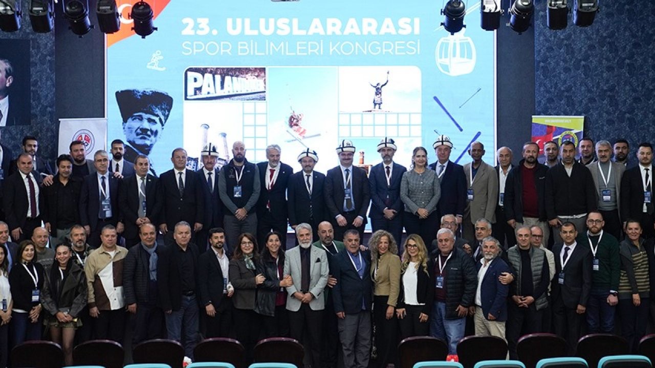 23. Uluslararası Spor Bilimleri Kongresi Erzurum’da başladı