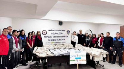 Erzincan’da öğrencilere kayak ve drama kursu desteği