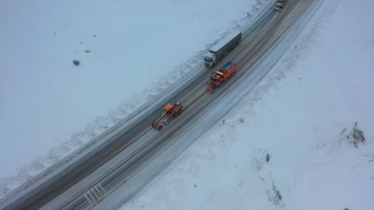Bayburt ve Erzincan’ın yüksek kesimlerinde kar yağışı etkili oldu