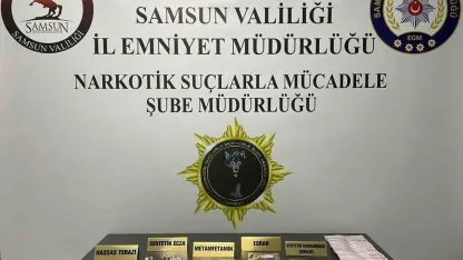 Çarşamba’da uyuşturucu operasyonu: 1 tutuklama